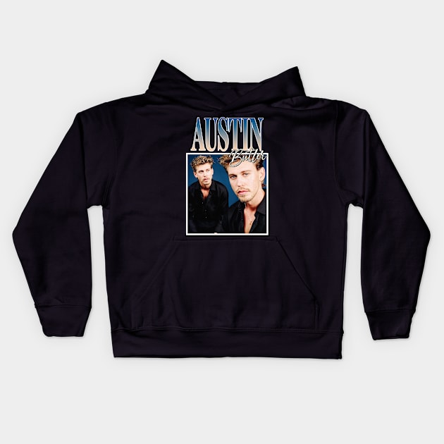 Austin Butler Kids Hoodie by TeesBySilvia